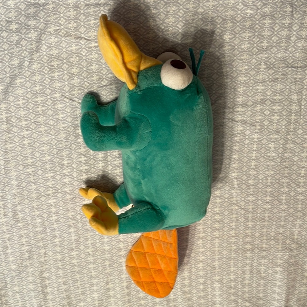 Disney Perry the Platypus plushie soft snuggle teddy bear toy Phineas and Ferb